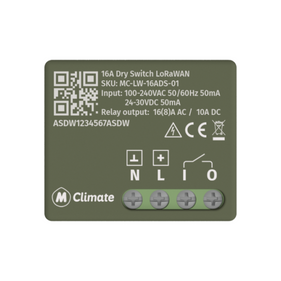 MClimate 16A Dry Switch LoRaWAN